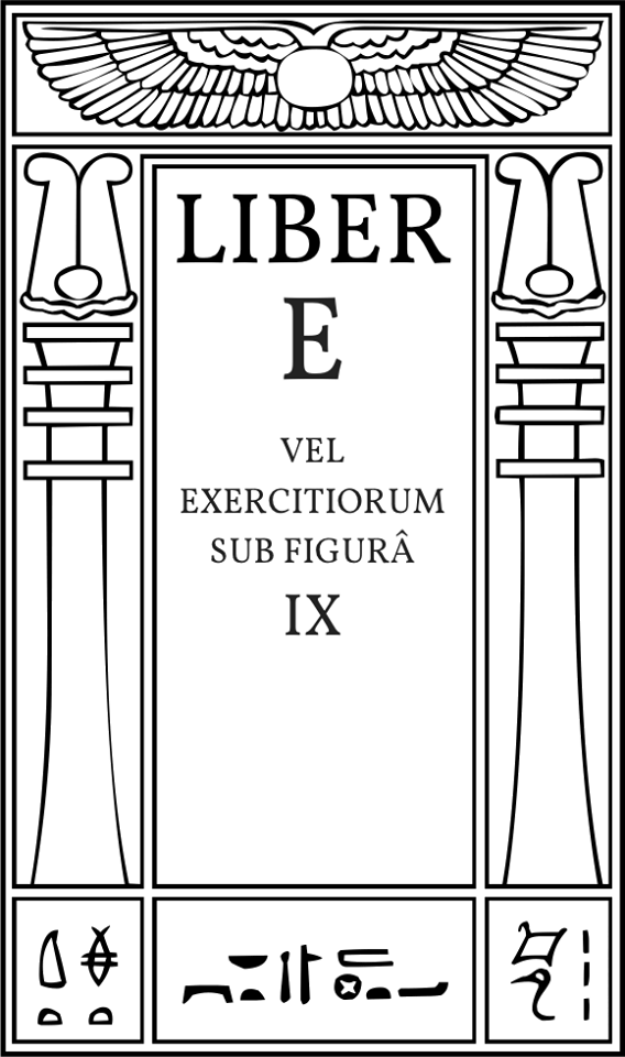 LIBER E VEL EXERCITIORUM