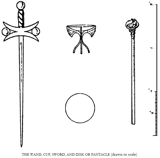 The Wand, The Cup, The_Sword and The Disk